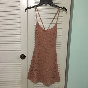 Strappy Blush Pink Dress